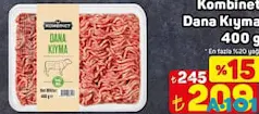 KOMBİNET DANA KIYMA 400 G KOMBİNET DANA KIYMA 400 G